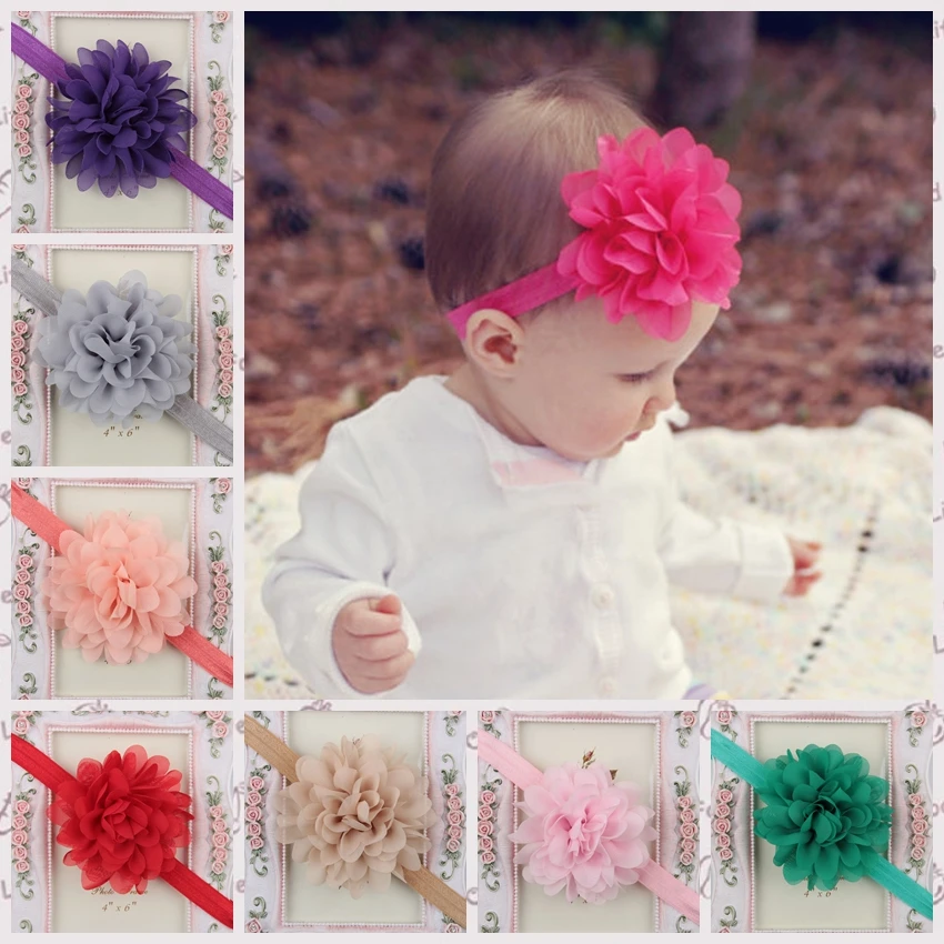 Yundfly 4" Chiffon Flower Solid Elastic Headband Hair Band Girls Headwear Kids Hair Accessories(Color:20 Colors)
Yundfly 4" Chiffon Flower Solid Elastic Headband Hair Band Girls Headwear Kids Hair Accessories(Color:20 Colors)