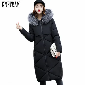 KMETRAM Snow Wear 2019 Winter Jacket Women Cotton Coat Fur Collar Hood Parka High Quality Long Jacket Thick Chaqueta Mujer HH321
KMETRAM Snow Wear 2019 Winter Jacket Women Cotton Coat Fur Collar Hood Parka High Quality Long Jacket Thick Chaqueta Mujer HH321