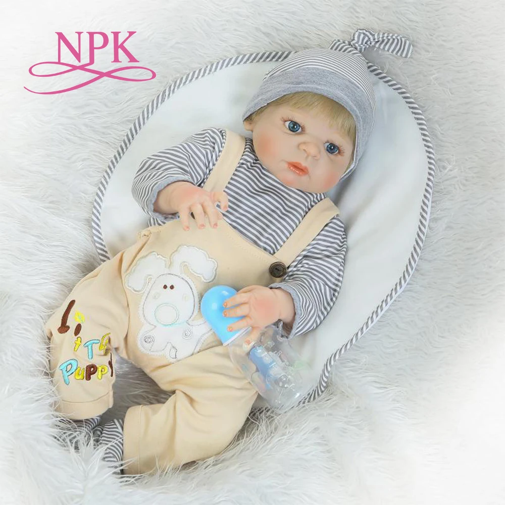 Силиконовые реалистичные куклы-реборн NPK 57 см | Игрушки и хобби