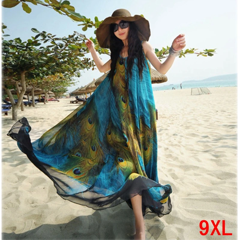 Large size women's dress plus size 4XL 5XL 8XL 9XL summer round neck sleeveless loose bohemian large size blue dress
Large size women's dress plus size 4XL 5XL 8XL 9XL summer round neck sleeveless loose bohemian large size blue dress