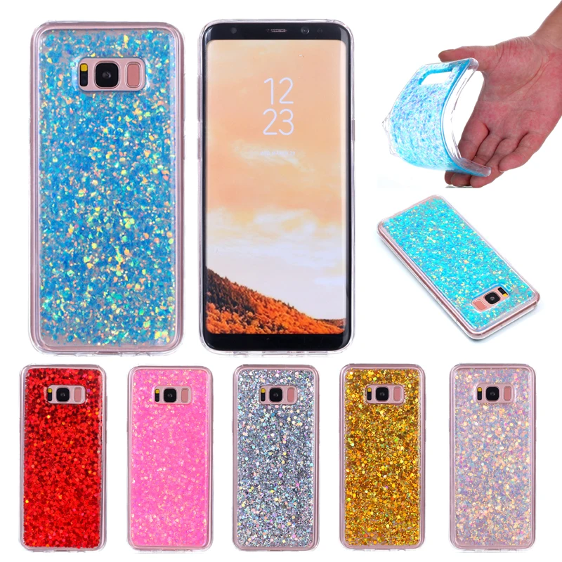 For Samsung S8 Plus S8Plus S8+ Case Colored Soft Silicon TPU Frame with Back Shiny Glitter Phone Case for Samsung Galaxy S8 Plus
For Samsung S8 Plus S8Plus S8+ Case Colored Soft Silicon TPU Frame with Back Shiny Glitter Phone Case for Samsung Galaxy S8 Plus