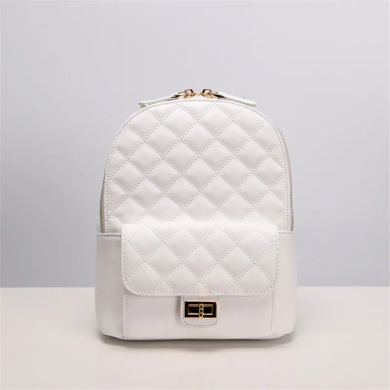 New Arrival Genuine Leather Fashion Women's Backpack Diamond Lattice Pattern Leisure Soft 21cm Size
New Arrival Genuine Leather Fashion Women's Backpack Diamond Lattice Pattern Leisure Soft 21cm Size