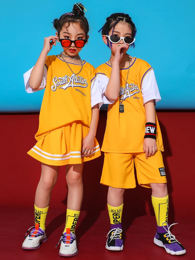 2020 Children's Costume Boys Street Dance Set Girls Jazz Dance Cheerleading Cheerleading Costume Hip Hop Performance Costume
2020 Children's Costume Boys Street Dance Set Girls Jazz Dance Cheerleading Cheerleading Costume Hip Hop Performance Costume