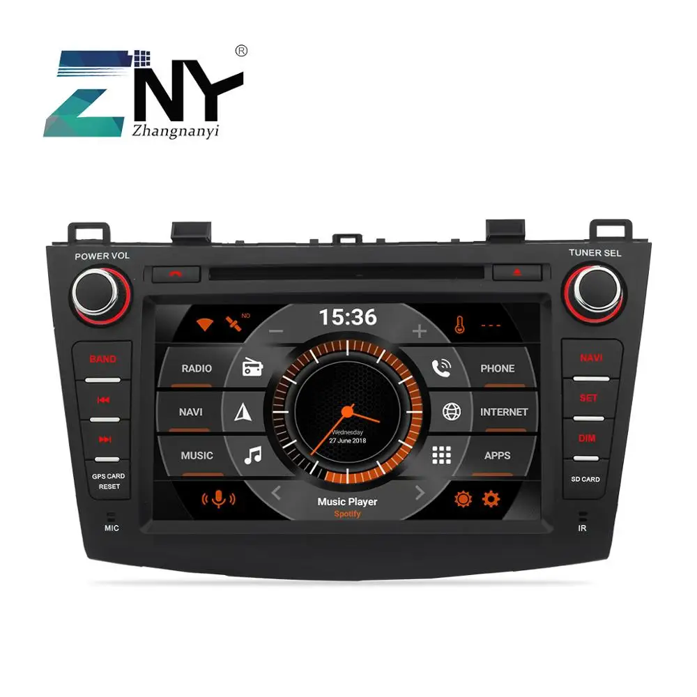 8 "Android 9 0 автомобильный DVD для Mazda 3 2009 2010 2011 2012 2013 авто радио FM RDS Аудио Видео GPS