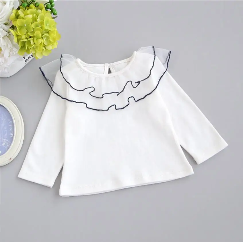 baby kids girls soft cotton white pink shirt holiday daily party clothes baby girls long sleeve top T shirt autumn spring shirt
baby kids girls soft cotton white pink shirt holiday daily party clothes baby girls long sleeve top T shirt autumn spring shirt