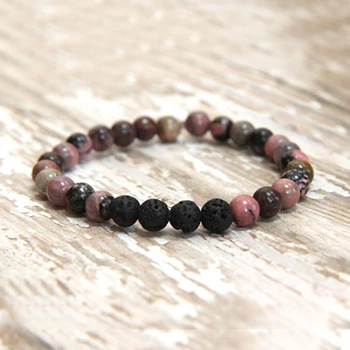 Diffuser jewelry 6mm Rhodonite Stone Aromatherapy Black Lava Rocks Mala Bracelet Yoga Jewelry Essential Oil Bracelet
Diffuser jewelry 6mm Rhodonite Stone Aromatherapy Black Lava Rocks Mala Bracelet Yoga Jewelry Essential Oil Bracelet