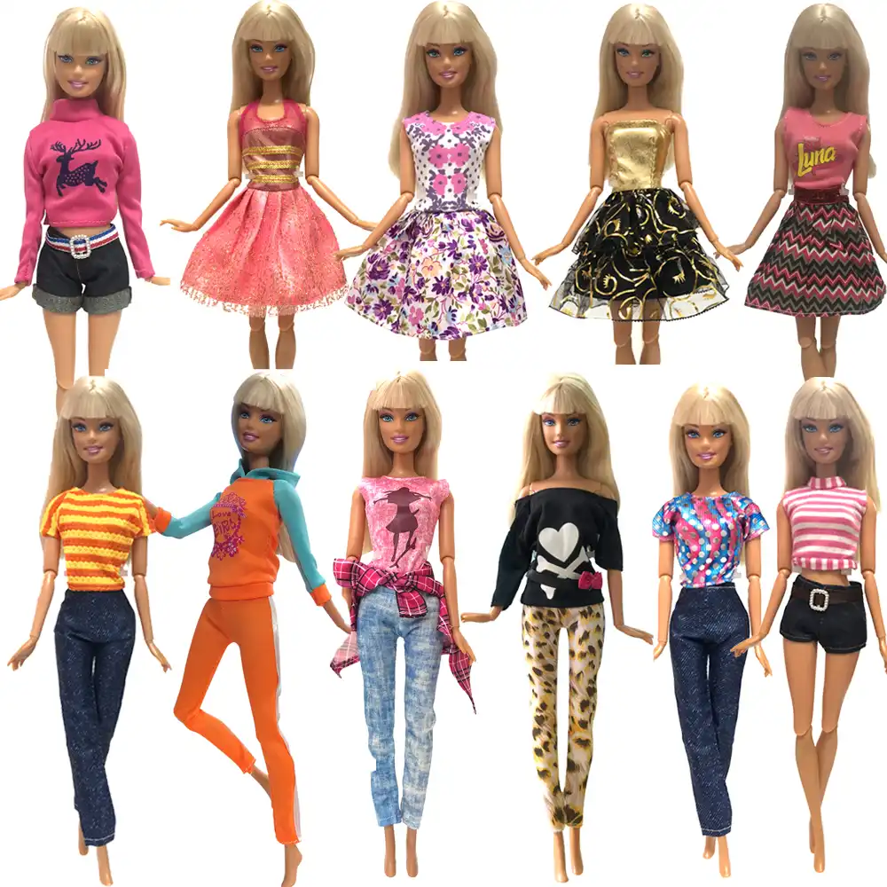 clothing fashion casual wear clothes for barbie doll accessories