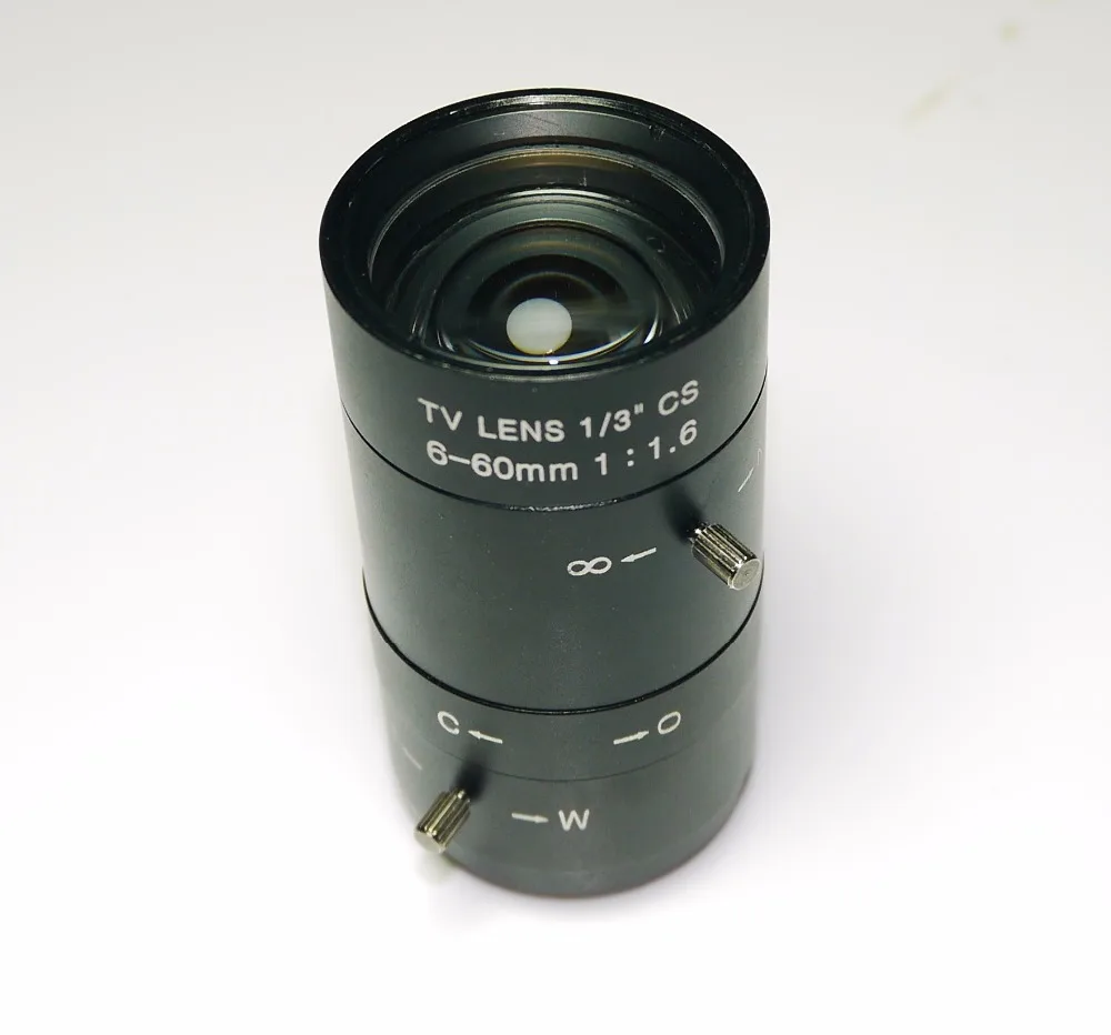 6-60mm Lens MegaPixel 68-8 Degree MTV CS Mount Infrared Night Vision Manual Zoom Lens For CCTV Security Camera
6-60mm Lens MegaPixel 68-8 Degree MTV CS Mount Infrared Night Vision Manual Zoom Lens For CCTV Security Camera