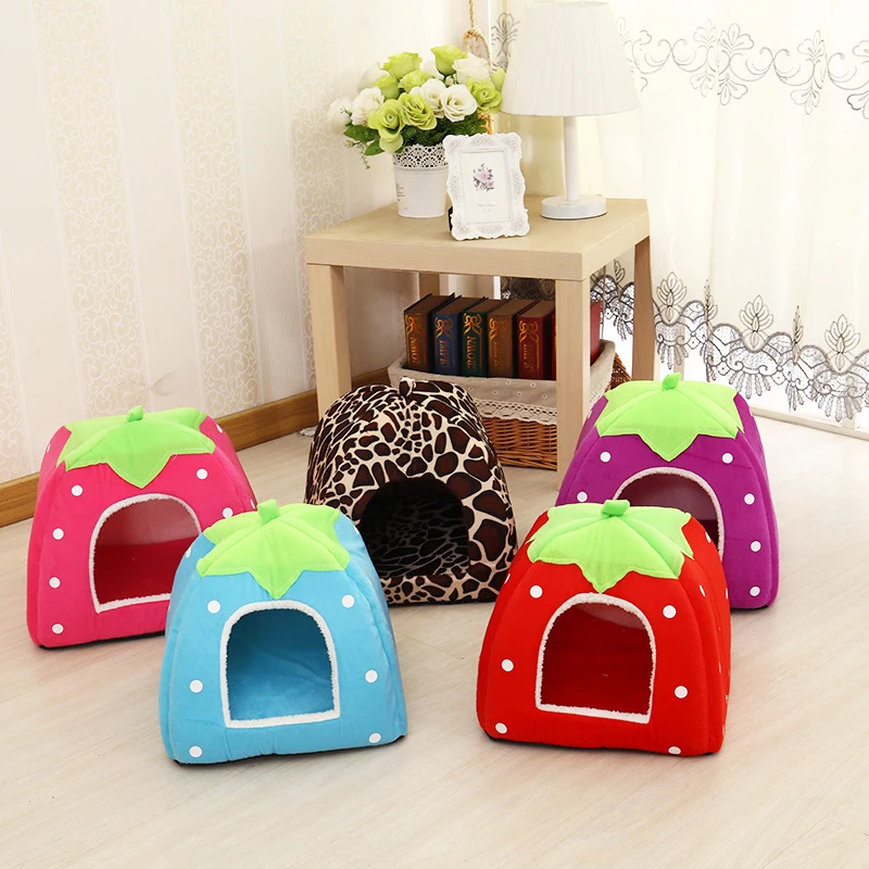 Foldable Soft Strawberry Leopard Dog Bed Cat House Pet Mats Animal Winter Warm Cushion Basket Products Accessories Supplies Item
Foldable Soft Strawberry Leopard Dog Bed Cat House Pet Mats Animal Winter Warm Cushion Basket Products Accessories Supplies Item