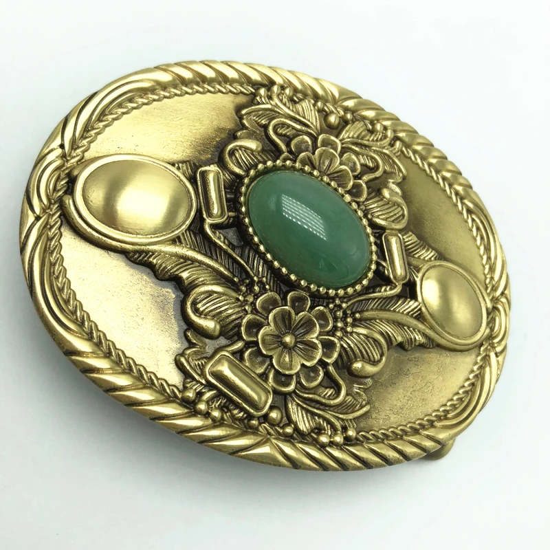 Vintage Antique Pure Brass Copper Big Belt Buckle Big Jade Cowboy Mens Fashion Gift
Vintage Antique Pure Brass Copper Big Belt Buckle Big Jade Cowboy Mens Fashion Gift
