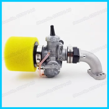 Manifold Intake Pipe & Yellow 42mm Air Filter &28mm Mikuni VM24 Carburetor Carb Gasket Pit Dirt Bike 150 160cc CRF50 Motorcycle
Manifold Intake Pipe & Yellow 42mm Air Filter &28mm Mikuni VM24 Carburetor Carb Gasket Pit Dirt Bike 150 160cc CRF50 Motorcycle