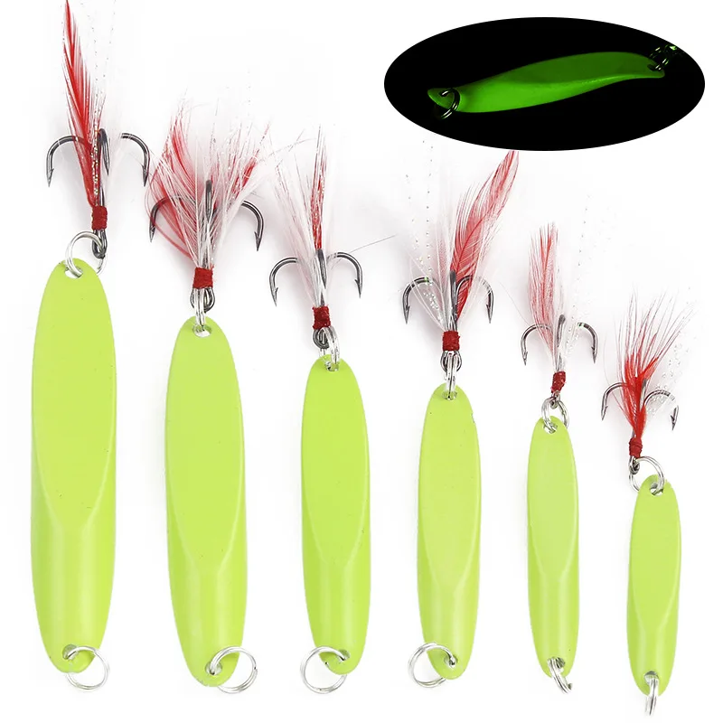 1 PCS Metal Pinwheel Fishing Lure Hard Lure Glitter Noise Baubles With Feather High Hook Glowing Beveled Night Sequins Tackle
1 PCS Metal Pinwheel Fishing Lure Hard Lure Glitter Noise Baubles With Feather High Hook Glowing Beveled Night Sequins Tackle