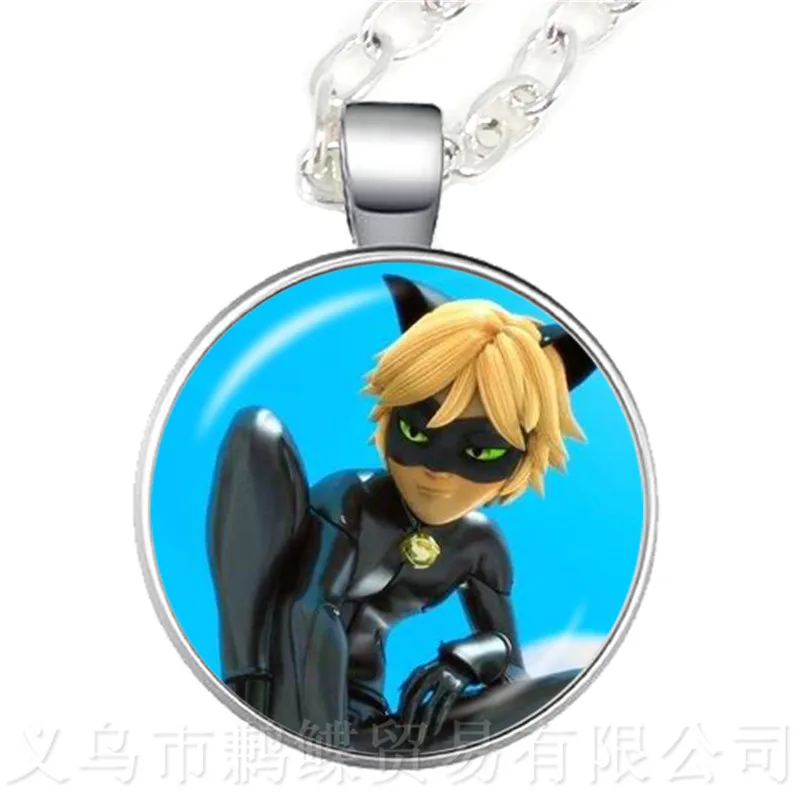 Ladybug Cat Noir Necklace Figure Insect Girl Pendant Anime Jewelry Gift For Women Kids Sweater chain
Ladybug Cat Noir Necklace Figure Insect Girl Pendant Anime Jewelry Gift For Women Kids Sweater chain