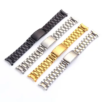 EACHE Men Stainless Steel Watch Straps 18mm 20mm 22mm 24mm Watch Bracelet Watchband with Curved Head
EACHE Men Stainless Steel Watch Straps 18mm 20mm 22mm 24mm Watch Bracelet Watchband with Curved Head