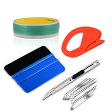 EHDIS Carbon Film Car Wrap Vinyl Tools Set 500cm Car Stickers Knifeless Tape Design Line Cutter Knife 3M Window Tint Squeegee
EHDIS Carbon Film Car Wrap Vinyl Tools Set 500cm Car Stickers Knifeless Tape Design Line Cutter Knife 3M Window Tint Squeegee