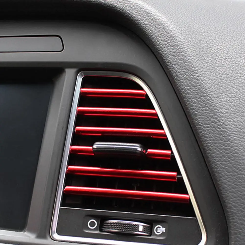 10Pcs Universal Car Auto Air Outlet Vent Interior Decorative Stickers Decals Strip Accessory Air Vent Strip
10Pcs Universal Car Auto Air Outlet Vent Interior Decorative Stickers Decals Strip Accessory Air Vent Strip