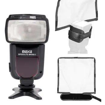 Meike MK-950II MK-950 II TTL Slave Wireless Flashgun Speedlite for nikon + softbox Diffuser
Meike MK-950II MK-950 II TTL Slave Wireless Flashgun Speedlite for nikon + softbox Diffuser