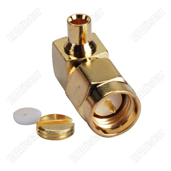 50 Pieces SMA Male Plug Right Angle Solder 0.086" RG405 cable RF Connector 90 degrees
50 Pieces SMA Male Plug Right Angle Solder 0.086" RG405 cable RF Connector 90 degrees