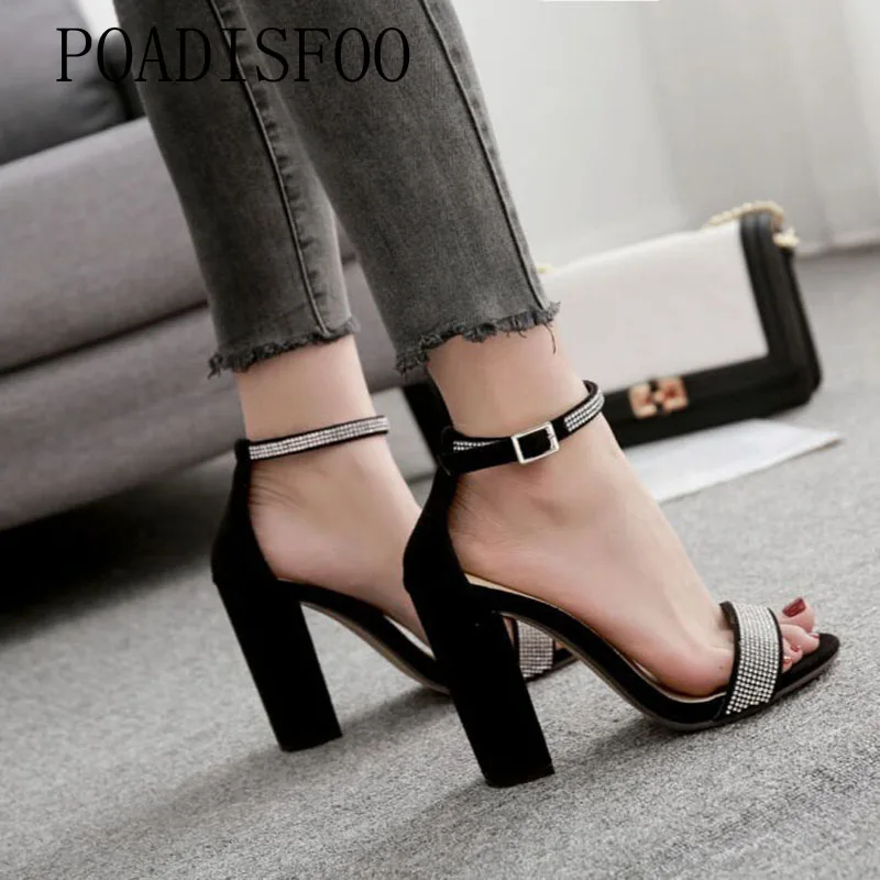 LTARTA 10cm Women Sexy Sandals Sandals 2019 Summer New Fish Mouth Rhinestones Rough High Heels 40 Tide ZL-660-1
LTARTA 10cm Women Sexy Sandals Sandals 2019 Summer New Fish Mouth Rhinestones Rough High Heels 40 Tide ZL-660-1