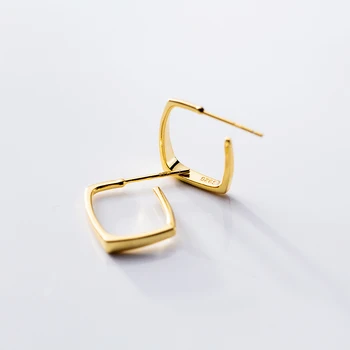 Square Earrings 925 Silver Pendientes Vintage Jewelry Minimalism Creative Unique Gift for Birthday Oorbellen Brincos for Women
Square Earrings 925 Silver Pendientes Vintage Jewelry Minimalism Creative Unique Gift for Birthday Oorbellen Brincos for Women