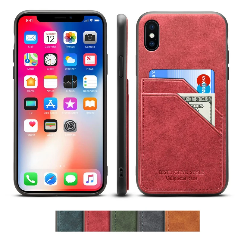 Retro Solid Color Phone Case For iphone 11 Pro Max 2019 with Card Slot Holder Back Cover For iphone7 8 Plus X XS Max XR
Retro Solid Color Phone Case For iphone 11 Pro Max 2019 with Card Slot Holder Back Cover For iphone7 8 Plus X XS Max XR
