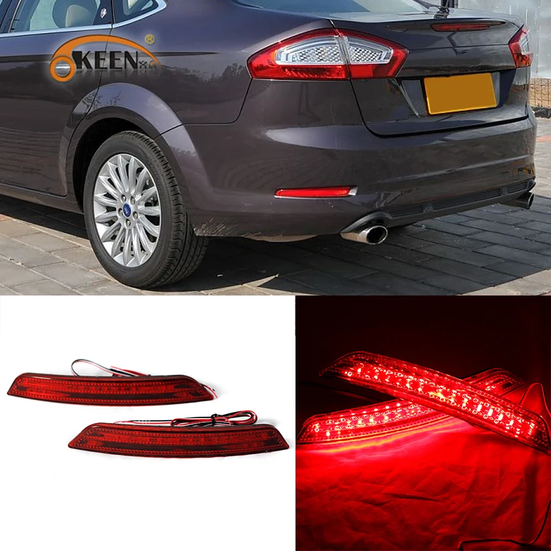 OKEEN 2pcs 12V Car Tail Light for Ford Mondeo 2008 2009 2010 Rear Bumper Reflector Light Red Stop Brake Driving Light Fog Lamp
OKEEN 2pcs 12V Car Tail Light for Ford Mondeo 2008 2009 2010 Rear Bumper Reflector Light Red Stop Brake Driving Light Fog Lamp