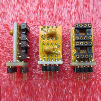 Dual Single DIP8 to Single OP-Amp Opamp Adaptor Converter Op Amplifier for NE5534 AD797 OPA627
Dual Single DIP8 to Single OP-Amp Opamp Adaptor Converter Op Amplifier for NE5534 AD797 OPA627