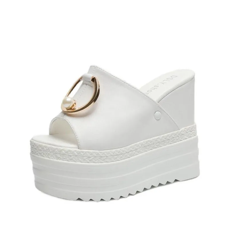 women sandals wedges body increases 11cm slippers summer high heels lady casual peep toe sandalias holiday Beach shoe
women sandals wedges body increases 11cm slippers summer high heels lady casual peep toe sandalias holiday Beach shoe