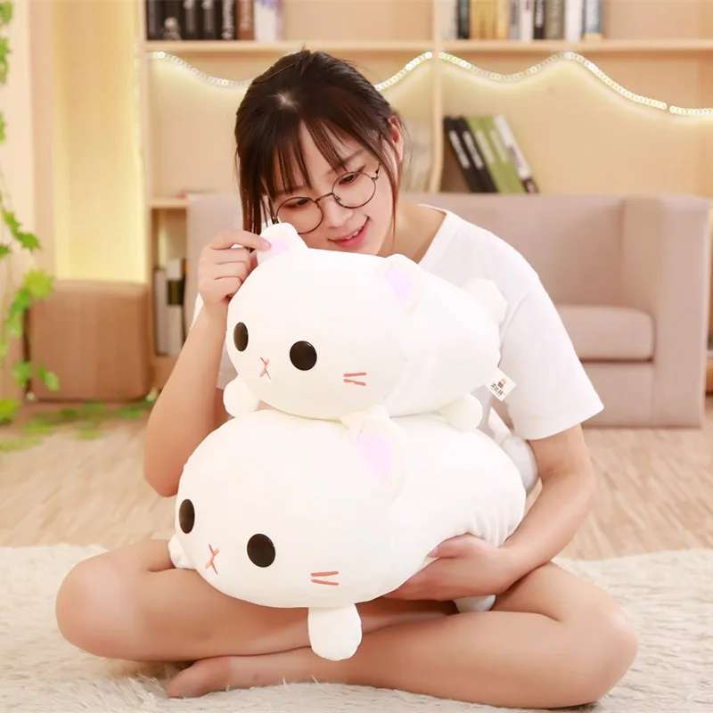 35/45cm cartoon Kawaii Lying Cat Plush Soft Pillow Cute Stuffed pet Animal Toy Doll Lovely Kids Girls Valentines Birthday Gift
35/45cm cartoon Kawaii Lying Cat Plush Soft Pillow Cute Stuffed pet Animal Toy Doll Lovely Kids Girls Valentines Birthday Gift