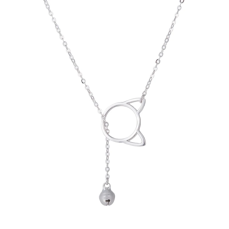 SMJEL New Fashion Cute Cat Kitty Bell Necklace for Women Lucky ketting Cat Jewelry Pendants Necklaces Accessories collier Gifts
SMJEL New Fashion Cute Cat Kitty Bell Necklace for Women Lucky ketting Cat Jewelry Pendants Necklaces Accessories collier Gifts