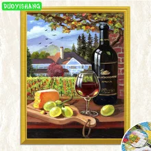 DUOYISHANG 5D DIY Diamond Painting Wine Fruits Bread Full Square Diamond Embroidery Landscape Painting Rhinestone Mosaic Picture
DUOYISHANG 5D DIY Diamond Painting Wine Fruits Bread Full Square Diamond Embroidery Landscape Painting Rhinestone Mosaic Picture