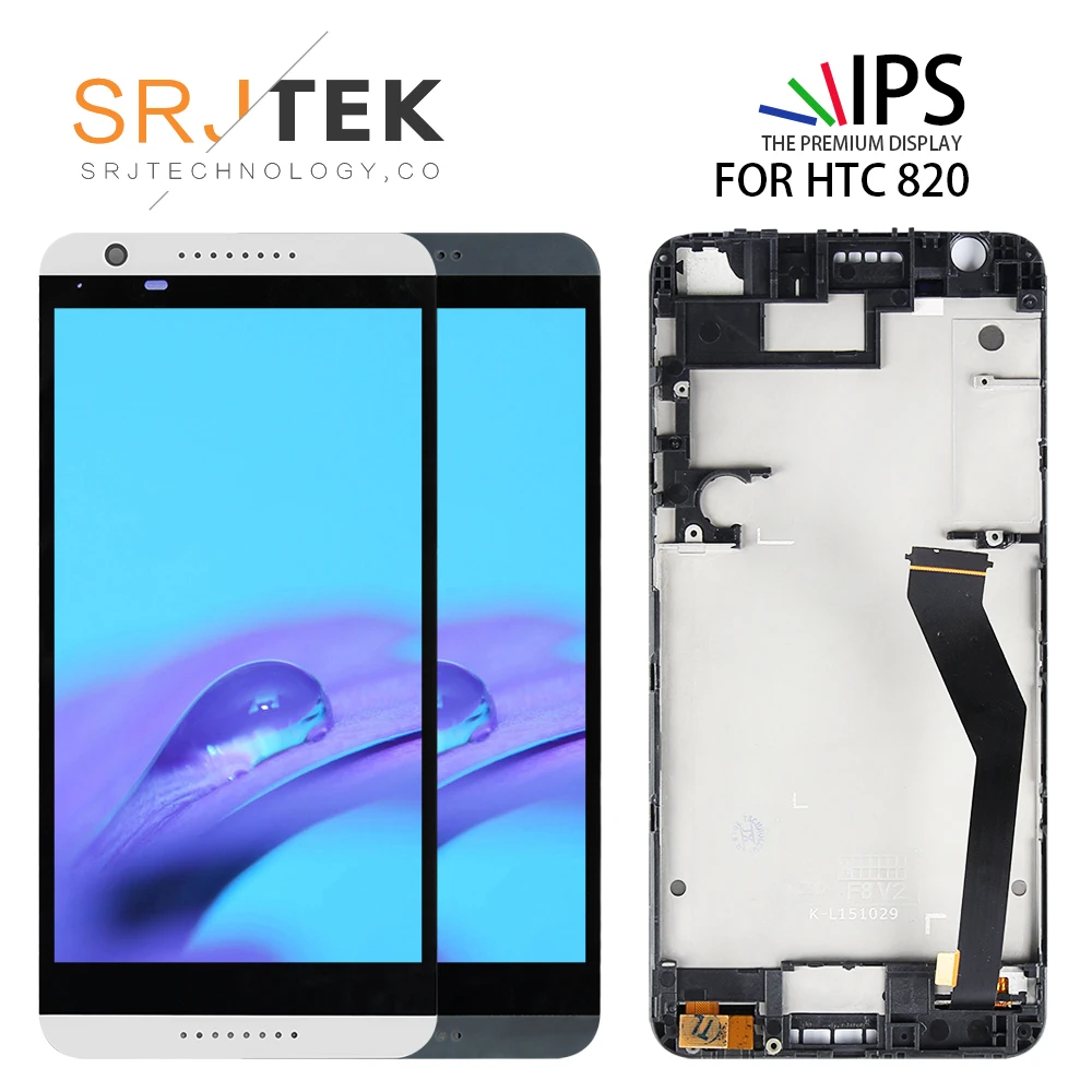 Srjtek For HTC Desire 820G Screen D820G (Not For D820) Glass LCD Display Touch Screen Digitizer Sensor Glass Assembly With Frame
Srjtek For HTC Desire 820G Screen D820G (Not For D820) Glass LCD Display Touch Screen Digitizer Sensor Glass Assembly With Frame