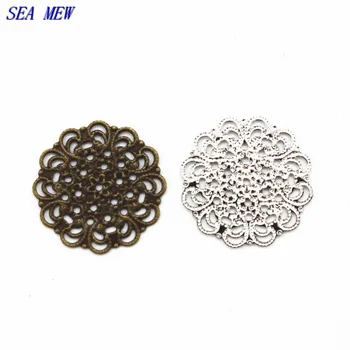 SEA MEW 15mm Vintage 6 Colors Plated Filigree Hollow Out Flowers Wraps Connectors DIY Jewelry Findings 200 PCS
SEA MEW 15mm Vintage 6 Colors Plated Filigree Hollow Out Flowers Wraps Connectors DIY Jewelry Findings 200 PCS