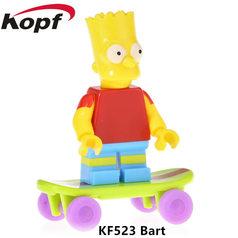 KF523 Building Blocks Simpson Series Figures Bart Melso Flanders Marge Pronton Mihouse Homer Model Action For Children Toys
KF523 Building Blocks Simpson Series Figures Bart Melso Flanders Marge Pronton Mihouse Homer Model Action For Children Toys