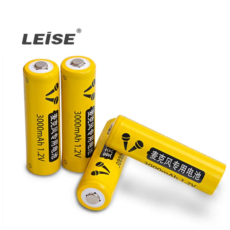 AA 3000 MAh 1.2V NI-MH Rechargeable Battery nimh for KTV Microphone Package Included 2/4/10/20 pcs High Capacity & Durable
AA 3000 MAh 1.2V NI-MH Rechargeable Battery nimh for KTV Microphone Package Included 2/4/10/20 pcs High Capacity & Durable