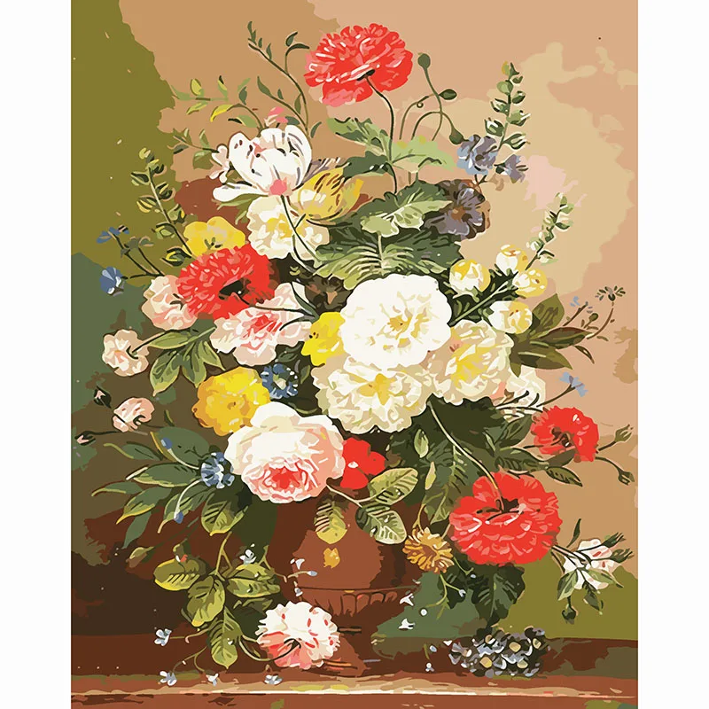 Painting calligraphy diy oil pictures by number classic flowers acrylic coloring drawing by number Modular canvas painting
Painting calligraphy diy oil pictures by number classic flowers acrylic coloring drawing by number Modular canvas painting