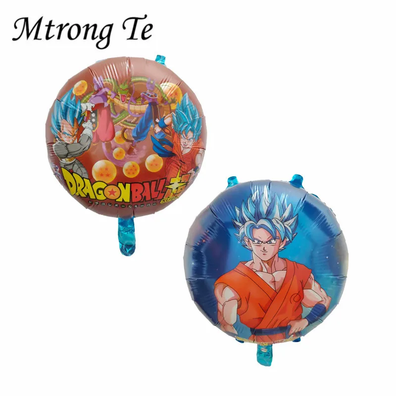 10pcs/lot 18inch Dragon Ball Foil Balloons Z Goku Dbz Dragonball Anime Cartoon Wu Kong Birthday Super Party Decorations Supplies
10pcs/lot 18inch Dragon Ball Foil Balloons Z Goku Dbz Dragonball Anime Cartoon Wu Kong Birthday Super Party Decorations Supplies