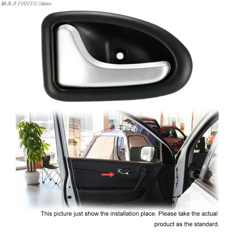 1 Pair Left / Right Black Chrome Car Cable Type Interior Door Handle For Renault for Renault Clio 2000-2009
1 Pair Left / Right Black Chrome Car Cable Type Interior Door Handle For Renault for Renault Clio 2000-2009