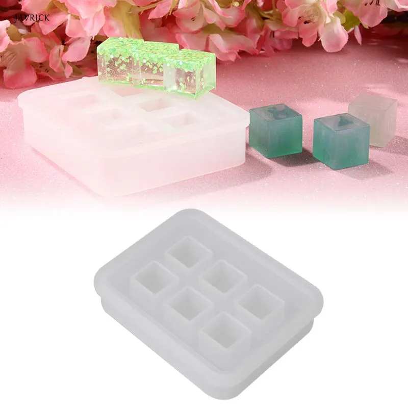 New UV Epoxy Resin Molds Silicone Mold 12mm 3D Cube DIY Desk Decoration Jewelry Making Pendant Tools Handmade Gifts Crafts
New UV Epoxy Resin Molds Silicone Mold 12mm 3D Cube DIY Desk Decoration Jewelry Making Pendant Tools Handmade Gifts Crafts