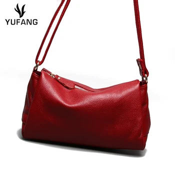 YUFANG Genuine Leather Women Messenger Bag Casual Ladies Crossbody Bag Real Cowskin Mother Pack Daily Shopping Bag Shoulder
YUFANG Genuine Leather Women Messenger Bag Casual Ladies Crossbody Bag Real Cowskin Mother Pack Daily Shopping Bag Shoulder