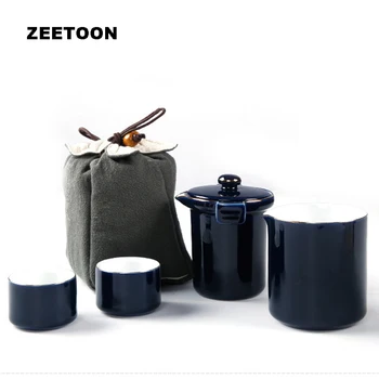 Zen Japanese Style Portable Travel Outdoor Kung Fu Tea Sets Creative Quick Cup 1 Teapot 2 Teacup 1Fair Cup with Carrying Bag New
Zen Japanese Style Portable Travel Outdoor Kung Fu Tea Sets Creative Quick Cup 1 Teapot 2 Teacup 1Fair Cup with Carrying Bag New