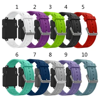 

50pcs Replacement Wristband Silicone Bracelet Watch Strap Band For Garmin Vivoactive Acetate Sport Watch Watchbands High Quality