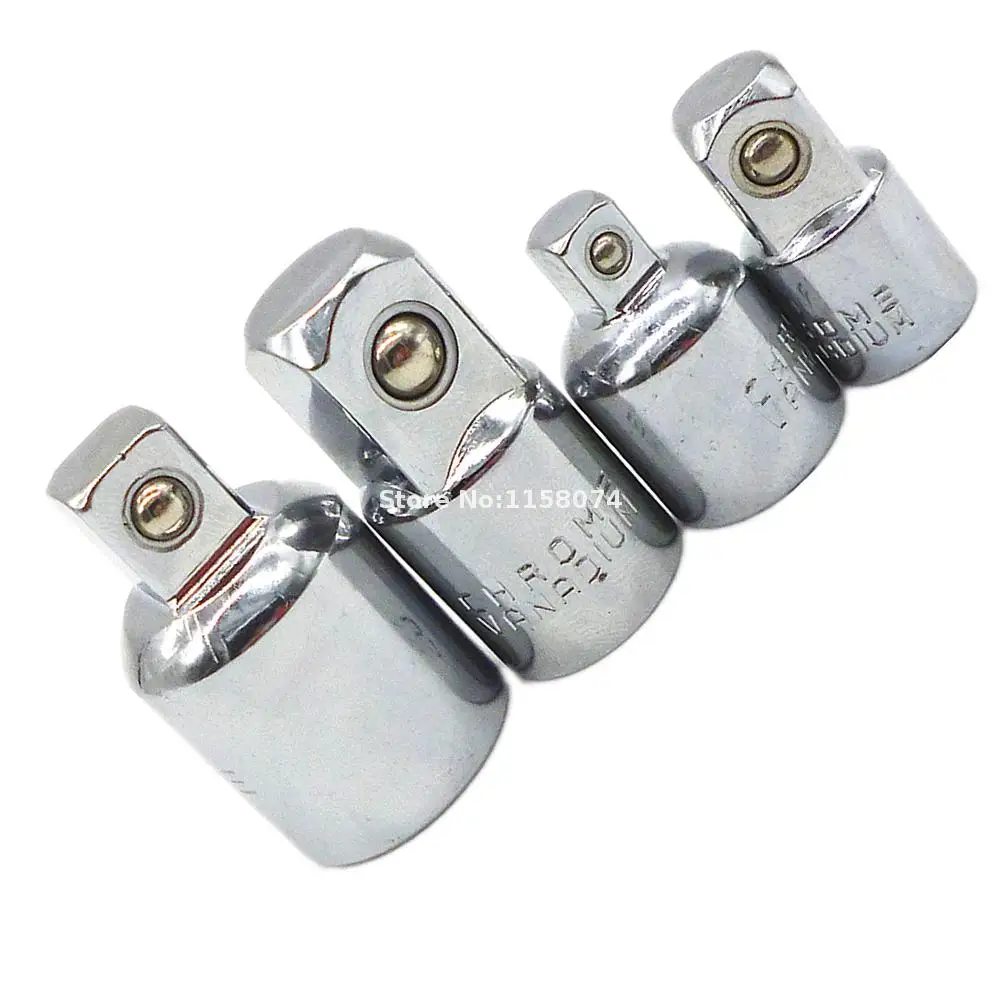 4pcs Ratchet Socket Adapter Reducer Converter Air Impact Professional Ratchet Drive Tools Set 1/4" 3/8" 1/2" High Quality
4pcs Ratchet Socket Adapter Reducer Converter Air Impact Professional Ratchet Drive Tools Set 1/4" 3/8" 1/2" High Quality