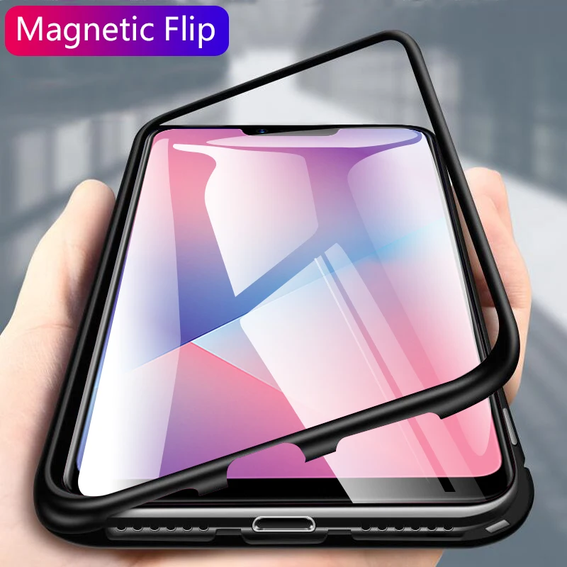 360 Magnetic Adsorption Phone Case For OPPO A3S Tempered Glass Back Magnet Cover For OPPO A5 protective case Phone Case
360 Magnetic Adsorption Phone Case For OPPO A3S Tempered Glass Back Magnet Cover For OPPO A5 protective case Phone Case