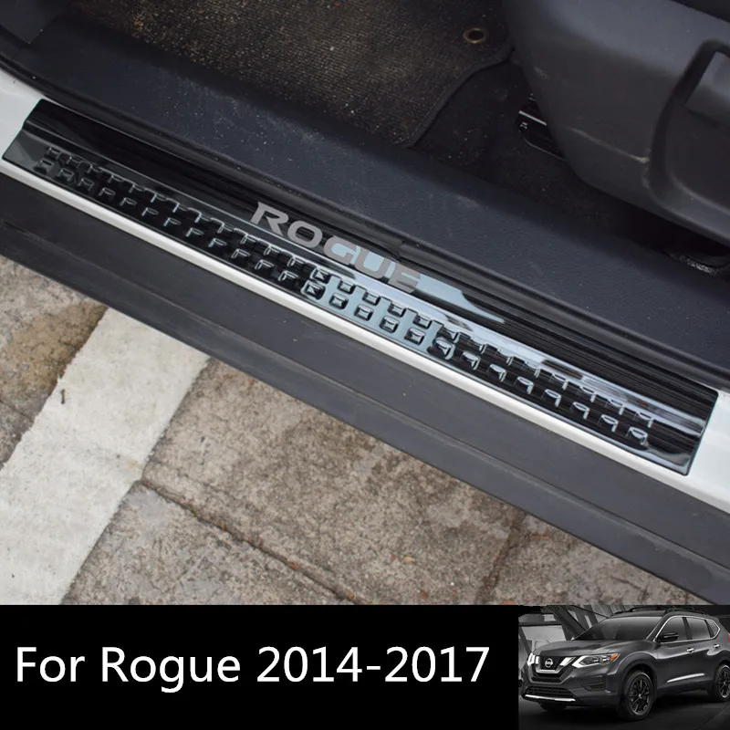 For Rogue 2014-2017 Car Door Sill Interior Sill Trim Cover Black Stainless Steel Door Sill Guard Plate for Nissan Rogue 2017
For Rogue 2014-2017 Car Door Sill Interior Sill Trim Cover Black Stainless Steel Door Sill Guard Plate for Nissan Rogue 2017