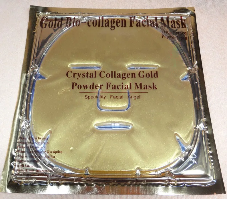 Gold Bio-Collagen Facial Mask Face Mask Crystal Gold Powder Collagen Facial Mask Moisturizing Anti-aging 5/lot
Gold Bio-Collagen Facial Mask Face Mask Crystal Gold Powder Collagen Facial Mask Moisturizing Anti-aging 5/lot