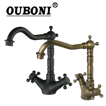 OUBONI Rotated Kitchen Faucet Oil Rubbed Black Bronze Basin Sink Mixer Water Tap Bathroom Wash Basin Faucet Cozinha Torneira
OUBONI Rotated Kitchen Faucet Oil Rubbed Black Bronze Basin Sink Mixer Water Tap Bathroom Wash Basin Faucet Cozinha Torneira