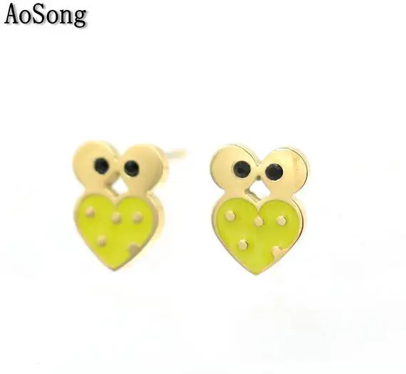 BPPCCR Retro Designer Animal Owl Gold Color Stainless Steel Women Lady Cute Earrings Plata Vermeil Women Pendientes Jewelry
BPPCCR Retro Designer Animal Owl Gold Color Stainless Steel Women Lady Cute Earrings Plata Vermeil Women Pendientes Jewelry