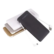 10000mAh power bank Dual USB Charger For Mobile Phones Battery Charger External Backup Powers For Outdoor activity 5V 2A 1A