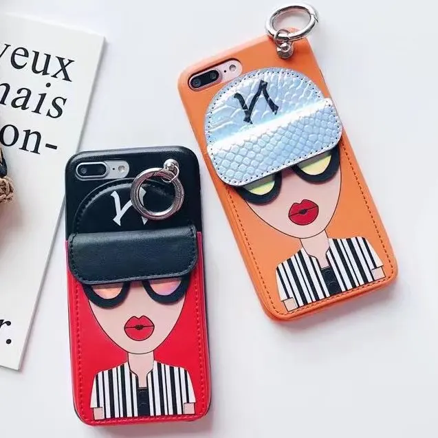 For iPhone X Cool Girl Coin Purse Finger buckle with cards Case For IPhone 6 6s 6Plus 6sPlus 7 7Plus Case Women Cover Capa Coque
For iPhone X Cool Girl Coin Purse Finger buckle with cards Case For IPhone 6 6s 6Plus 6sPlus 7 7Plus Case Women Cover Capa Coque